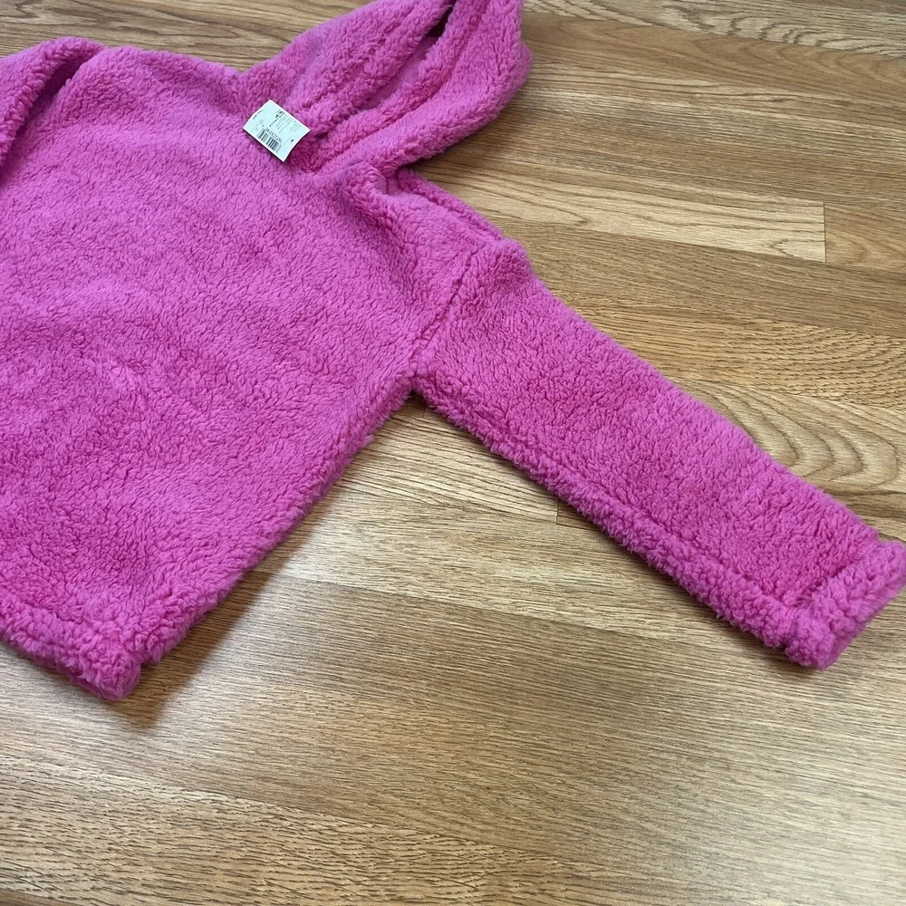 The Children's‎ Place Sherpa Hoodie Pink Little Girls Size S 5-6 NEW